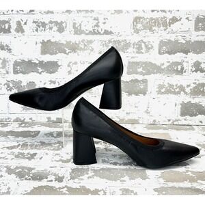 Gentle Soles by Kenneth Cole Dionne Pumps Women 10M Black Pointed Toe Block Heel